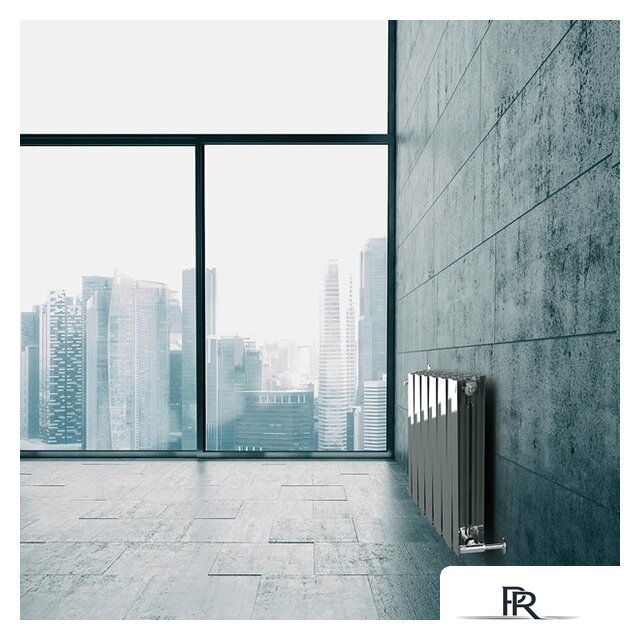 Биметаллический радиатор Royal Thermo PianoForte 500 Silver Satin (5 секций) - Изображение №3 — Интернет-магазин ПроЗаказ