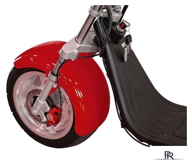 Электроскутер Yakama АР-Н008-3 (красный) - Изображение №3 — Интернет-магазин ПроЗаказ