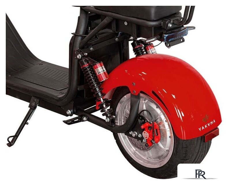 Электроскутер Yakama АР-Н008-3 (красный) - Изображение №4 — Интернет-магазин ПроЗаказ