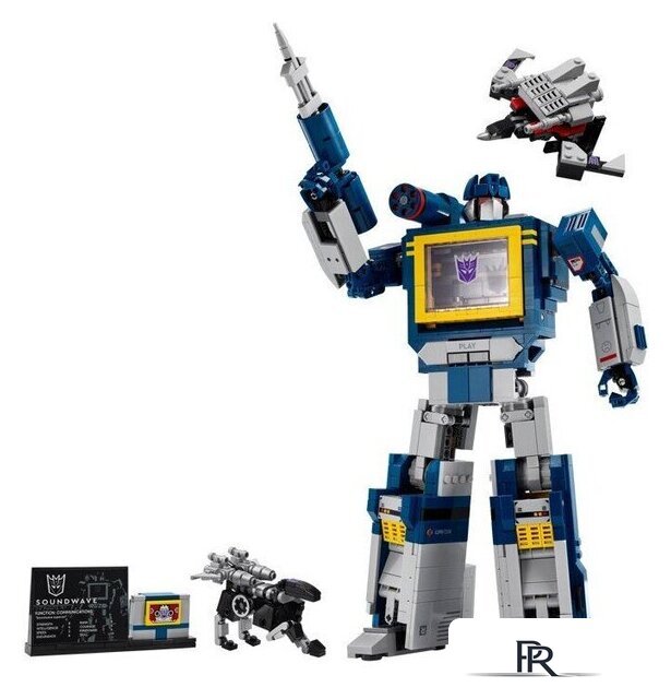 Конструктор LEGO Icons 10358 Трансформеры: Саундвейв - Изображение №2 — Интернет-магазин ПроЗаказ