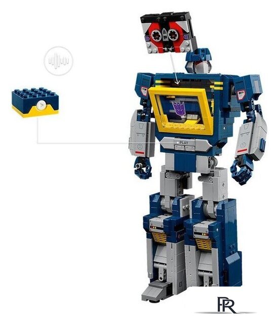 Конструктор LEGO Icons 10358 Трансформеры: Саундвейв - Изображение №7 — Интернет-магазин ПроЗаказ