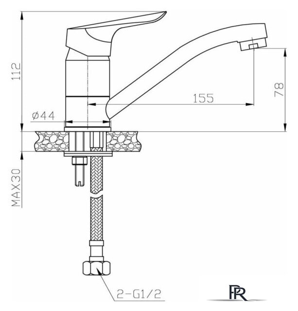 Смеситель Esko Cairo CI 15 - Изображение №5 — Интернет-магазин ПроЗаказ