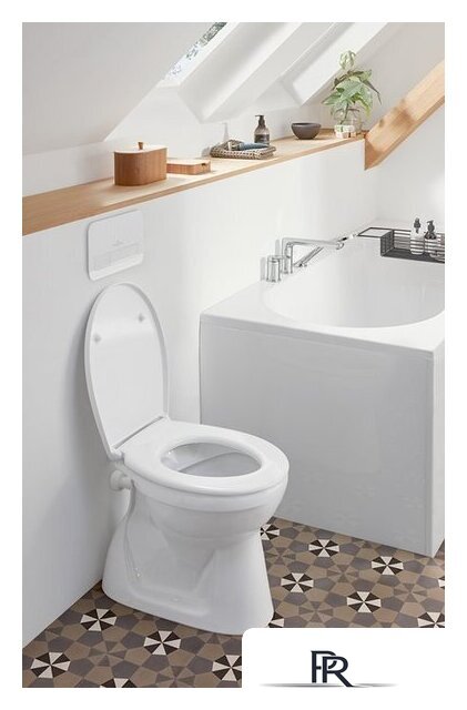 Сиденье для унитаза Villeroy & Boch O.Novo Weiss Alpin 8M43S101 - Изображение №3 — Интернет-магазин ПроЗаказ