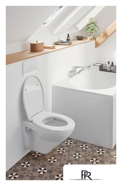 Сиденье для унитаза Villeroy & Boch O.Novo Weiss Alpin 8M43S101 - Изображение №6 — Интернет-магазин ПроЗаказ
