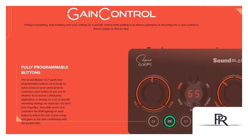 Внешняя звуковая карта Creative Sound Blaster GC7 - Изображение №8 — Интернет-магазин ПроЗаказ