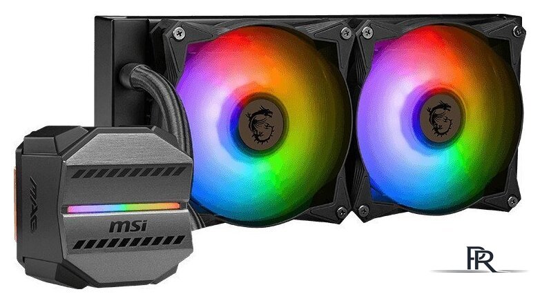 Система жидкостного охлаждения для процессора MSI MAG CoreLiquid M240 (черный) - Изображение №3 — Интернет-магазин ПроЗаказ