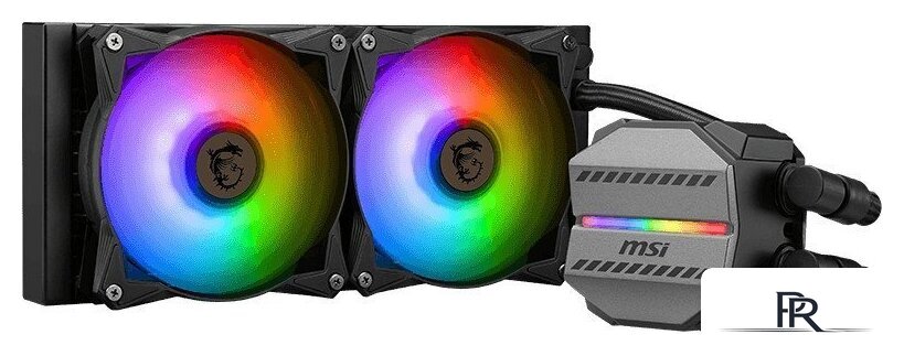 Система жидкостного охлаждения для процессора MSI MAG CoreLiquid M240 (черный) - Изображение №2 — Интернет-магазин ПроЗаказ