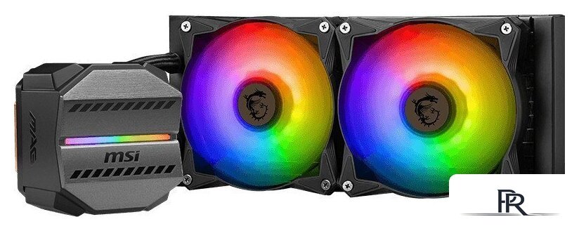 Система жидкостного охлаждения для процессора MSI MAG CoreLiquid M240 (черный) - Изображение №4 — Интернет-магазин ПроЗаказ