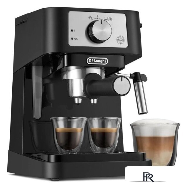 Рожковая кофеварка DeLonghi Stilosa EC260.BK - Изображение №2 — Интернет-магазин ПроЗаказ