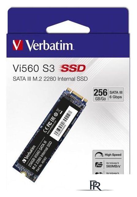 SSD Verbatim Vi560 256GB 49362 - Изображение №2 — Интернет-магазин ПроЗаказ