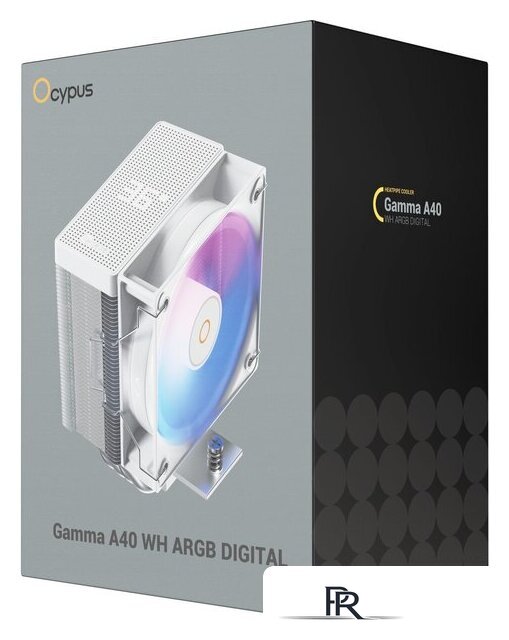 Кулер для процессора Ocypus Gamma A40 WH ARGB Digital Gamma-A40-WH1NAWD00X-GL - Изображение №9 — Интернет-магазин ПроЗаказ