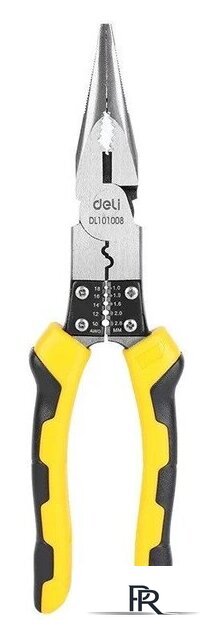 Плоскогубцы Deli DL101008 - Изображение №1 — Интернет-магазин ПроЗаказ