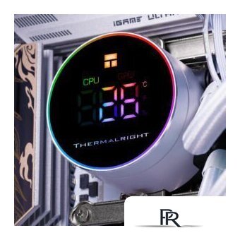 Система жидкостного охлаждения для процессора Thermalright Frozen Magic 360 Digital ARGB V2 (белый) - Изображение №3 — Интернет-магазин ПроЗаказ