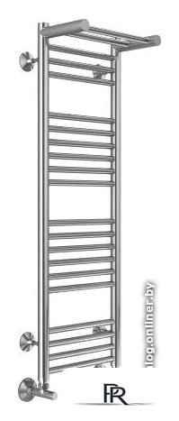 Полотенцесушитель TERMINUS Аврора П20 300x1000 с полкой нп (хром) - Изображение №2 — Интернет-магазин ПроЗаказ