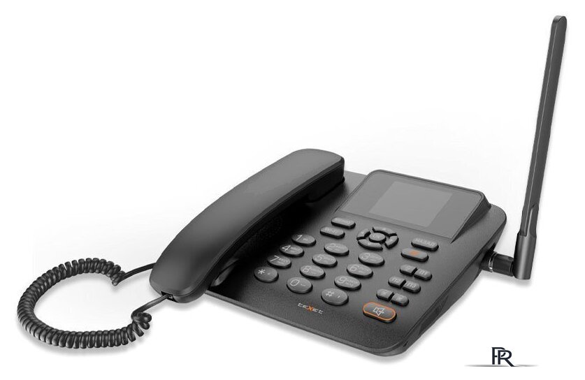 Телефонный аппарат TeXet FX-200 (черный) - Изображение №1 — Интернет-магазин ПроЗаказ