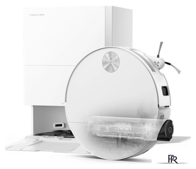 Робот-пылесос Trouver Robot Vacuum S70 Pro Roller White (евровилка, белый) - Изображение №5 — Интернет-магазин ПроЗаказ