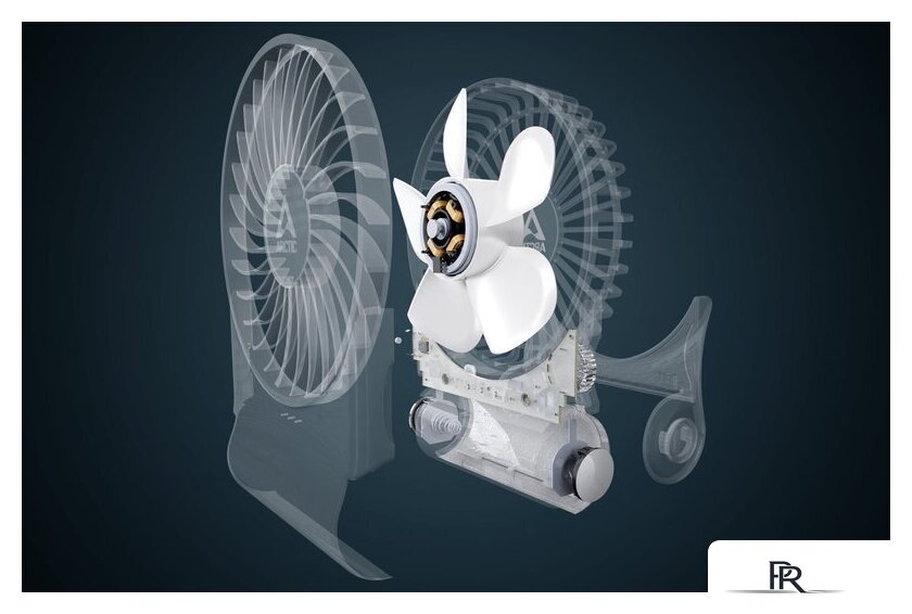 Вентилятор Arctic Summair 2Go AEBRZ00029A (white) - Изображение №12 — Интернет-магазин ПроЗаказ