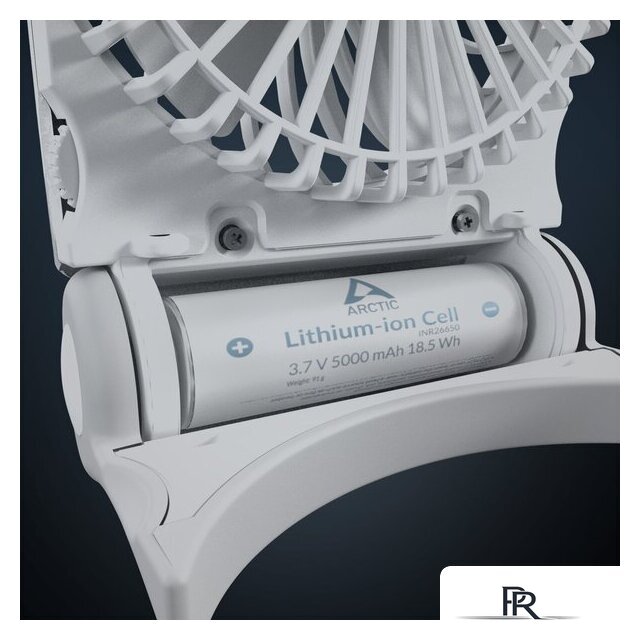 Вентилятор Arctic Summair 2Go AEBRZ00029A (white) - Изображение №6 — Интернет-магазин ПроЗаказ