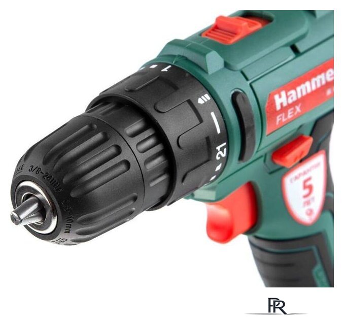Дрель-шуруповерт Hammer Flex ACD18BS (с 2-мя АКБ, кейс) - Изображение №5 — Интернет-магазин ПроЗаказ