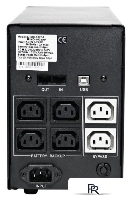 Источник бесперебойного питания Powercom Imperial IMP-1500AP 1500VA - Изображение №4 — Интернет-магазин ПроЗаказ