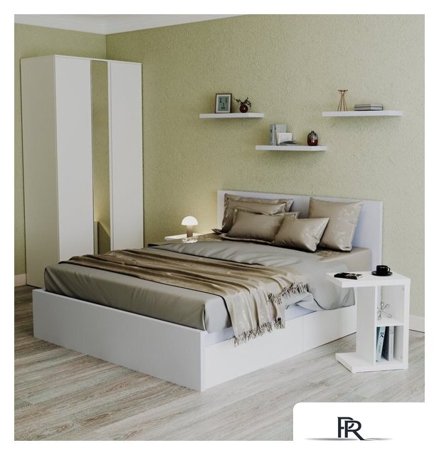 Шкаф распашной Mio Tesoro Варма Stor 105 (белый) - Изображение №5 — Интернет-магазин ПроЗаказ