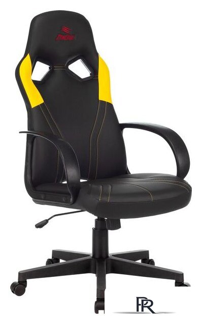 Игровое (геймерское) кресло Zombie Runner (черный/желтый) - Изображение №1 — Интернет-магазин ПроЗаказ