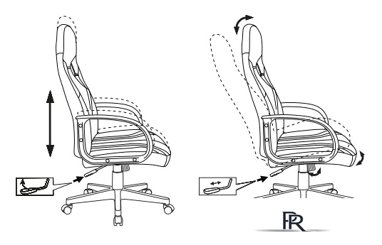 Игровое (геймерское) кресло Zombie Runner (черный/желтый) - Изображение №6 — Интернет-магазин ПроЗаказ