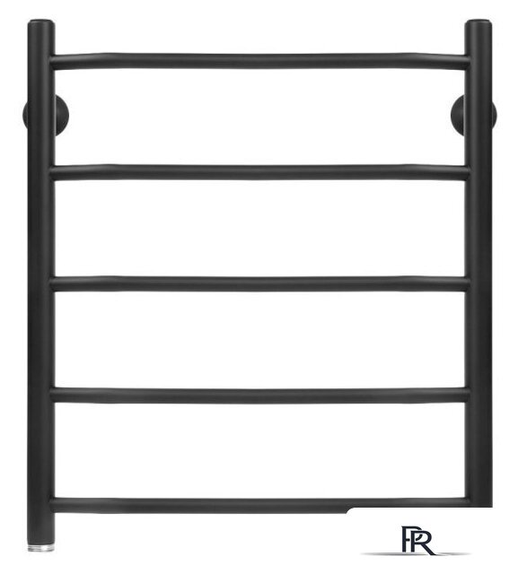 Полотенцесушитель Granula Трапеция 50х60 5 перекладин (нижнее подключение, черный матовый) - Изображение №1 — Интернет-магазин ПроЗаказ