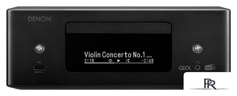Сетевой CD-ресивер Denon RCD-N12DAB (черный) - Изображение №1 — Интернет-магазин ПроЗаказ