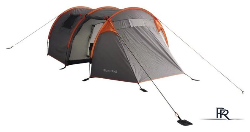 Кемпинговая палатка Sundays ZC-TT015 (темно-серый/оранжевый) - Изображение №17 — Интернет-магазин ПроЗаказ