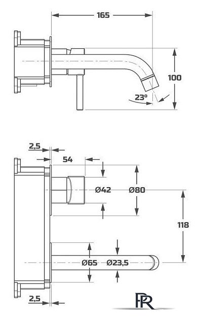 Смеситель Maxonor Pure Life PL7387-16 - Изображение №4 — Интернет-магазин ПроЗаказ