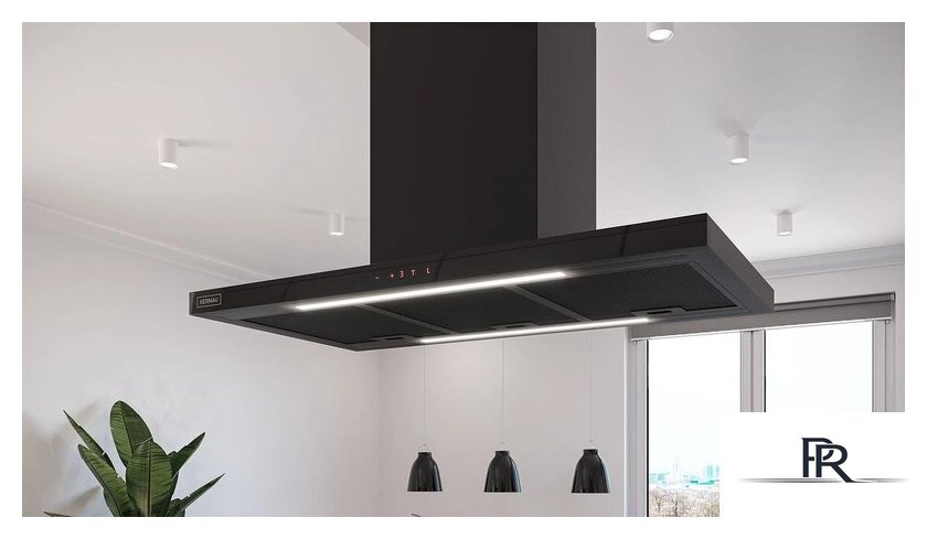 Кухонная вытяжка Kernau KCH 1090 B Island Kitchen Connect - Изображение №3 — Интернет-магазин ПроЗаказ