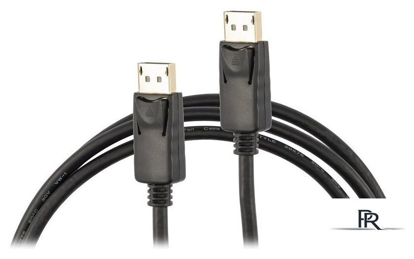 Кабель Buro BU-DP2.0-3M DisplayPort - DisplayPort (3м, черный) - Изображение №3 — Интернет-магазин ПроЗаказ