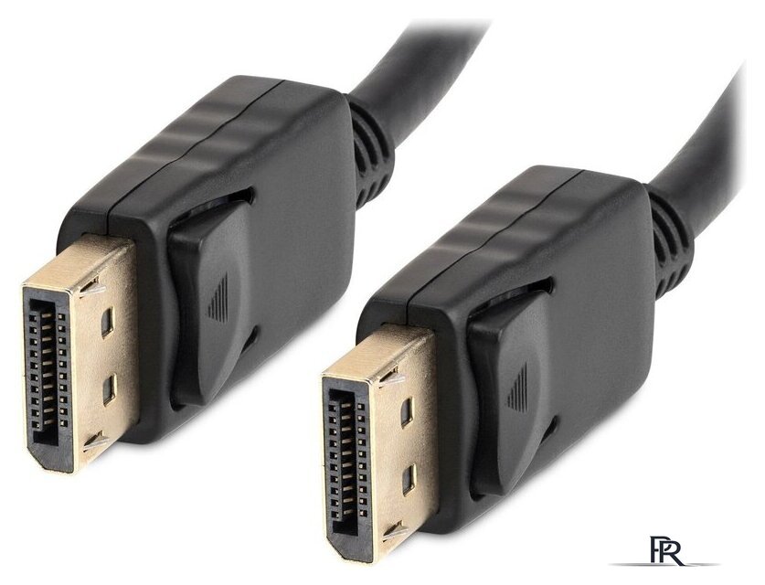Кабель Buro BU-DP2.0-3M DisplayPort - DisplayPort (3м, черный) - Изображение №2 — Интернет-магазин ПроЗаказ