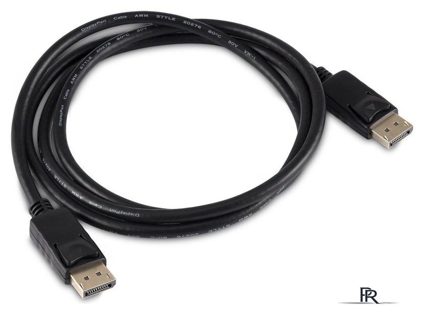 Кабель Buro BU-DP2.0-3M DisplayPort - DisplayPort (3м, черный) - Изображение №1 — Интернет-магазин ПроЗаказ
