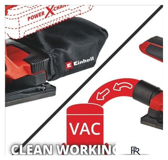 Виброшлифмашина Einhell TC-OS 18/187 Li Solo (без АКБ) - Изображение №3 — Интернет-магазин ПроЗаказ