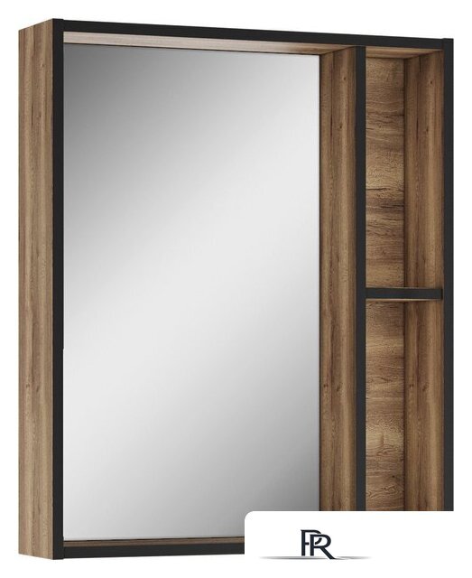  Домино Шкаф с зеркалом для ванной Alfa 60 DA6103HZ (левый/правый) - Изображение №2 — Интернет-магазин ПроЗаказ