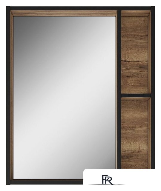  Домино Шкаф с зеркалом для ванной Alfa 60 DA6103HZ (левый/правый) - Изображение №3 — Интернет-магазин ПроЗаказ