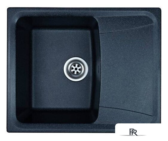 Кухонная мойка Granrus GR-615 (черный) - Изображение №1 — Интернет-магазин ПроЗаказ