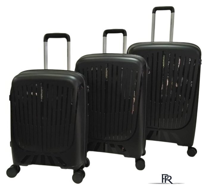 Чемодан-спиннер Mironpan 23107 (L, черный) - Изображение №4 — Интернет-магазин ПроЗаказ