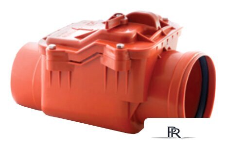 Фитинг РосТурПласт Клапан обратный для наружной канализации 110 - Изображение №1 — Интернет-магазин ПроЗаказ