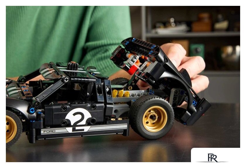 Конструктор LEGO Technic 42223 Гоночный автомобиль Ford GT40 MKII 1966 - Изображение №11 — Интернет-магазин ПроЗаказ