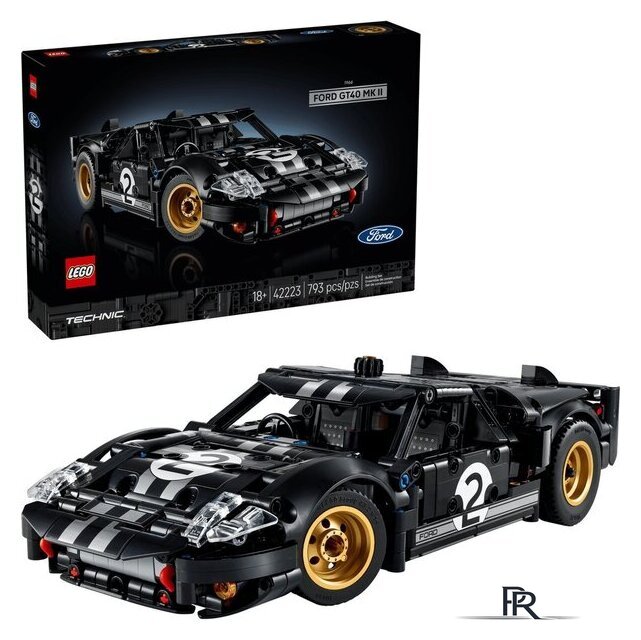 Конструктор LEGO Technic 42223 Гоночный автомобиль Ford GT40 MKII 1966 - Изображение №1 — Интернет-магазин ПроЗаказ