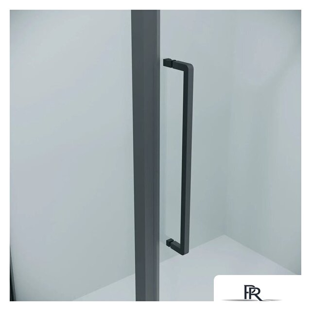 Душевая дверь Niagara Nova NG-35-12AGR 120х195 (графит/прозрачное стекло) - Изображение №3 — Интернет-магазин ПроЗаказ