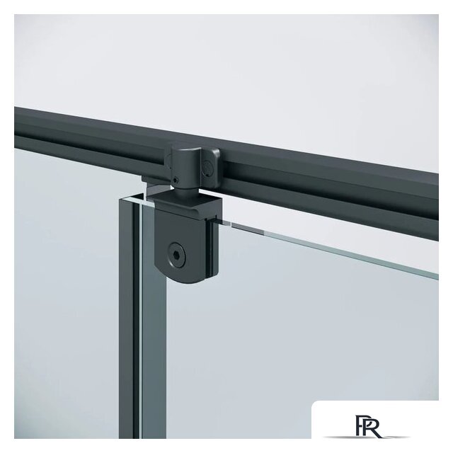 Душевая дверь Niagara Nova NG-35-12AGR 120х195 (графит/прозрачное стекло) - Изображение №6 — Интернет-магазин ПроЗаказ