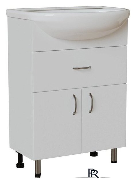  Mixline Тумба с умывальником Мистраль-60 555210 + Уют 60 - Изображение №2 — Интернет-магазин ПроЗаказ