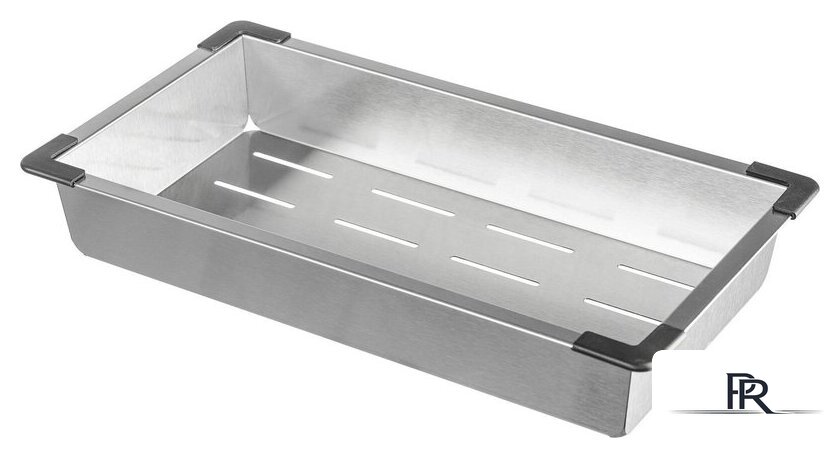 Кухонная мойка Saniteco 6045 + Spike F9S07011 (сатин, с сифоном, дозатором и коландером) - Изображение №12 — Интернет-магазин ПроЗаказ