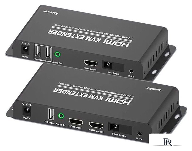 Удлинитель USBTOP HDMI USB по оптическому кабелю SC до 20км (1 приемник, 1 передатчик) - Изображение №1 — Интернет-магазин ПроЗаказ