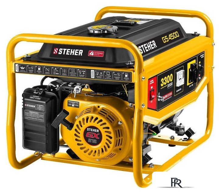 Бензиновый генератор Steher GS-4500 - Изображение №2 — Интернет-магазин ПроЗаказ
