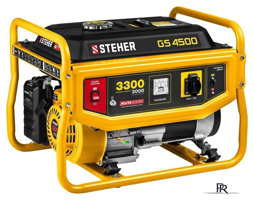 Бензиновый генератор Steher GS-4500 - Изображение №1 — Интернет-магазин ПроЗаказ